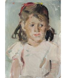 Girl's portrait. Inna Mednikova