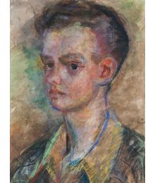 Portrait of a Young Man. Inna Mednikova