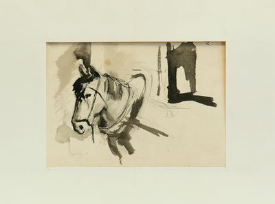 A Horse. Evsey Reshin