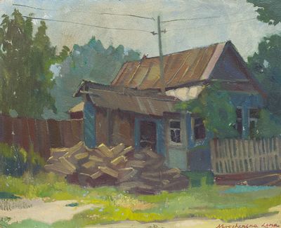 Village Landscape. Elena Novozhenina