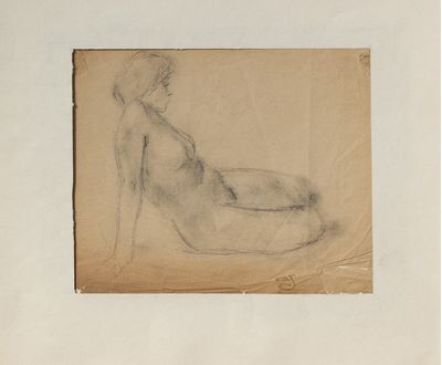 Nude. Sketch. Evsey Reshin