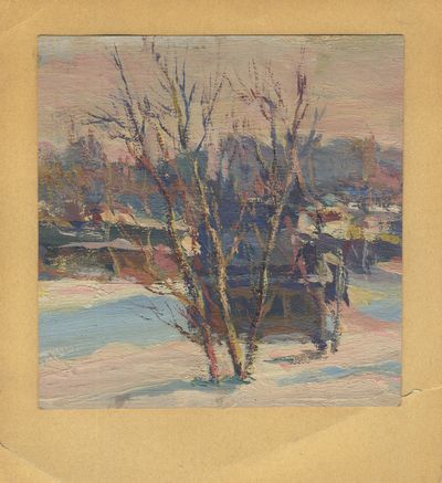 Winter Landscape. Evsey Reshin