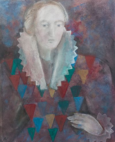 Ludmila Nikitina. Portrait of a Man in a Theatrical Costume