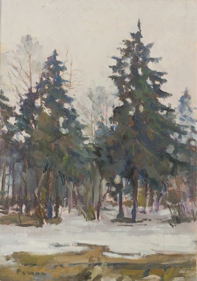 Зимний лес. Евсей Решин