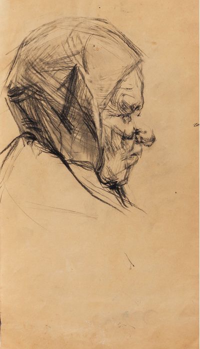 Portrait of an Old woman. Unknown artist